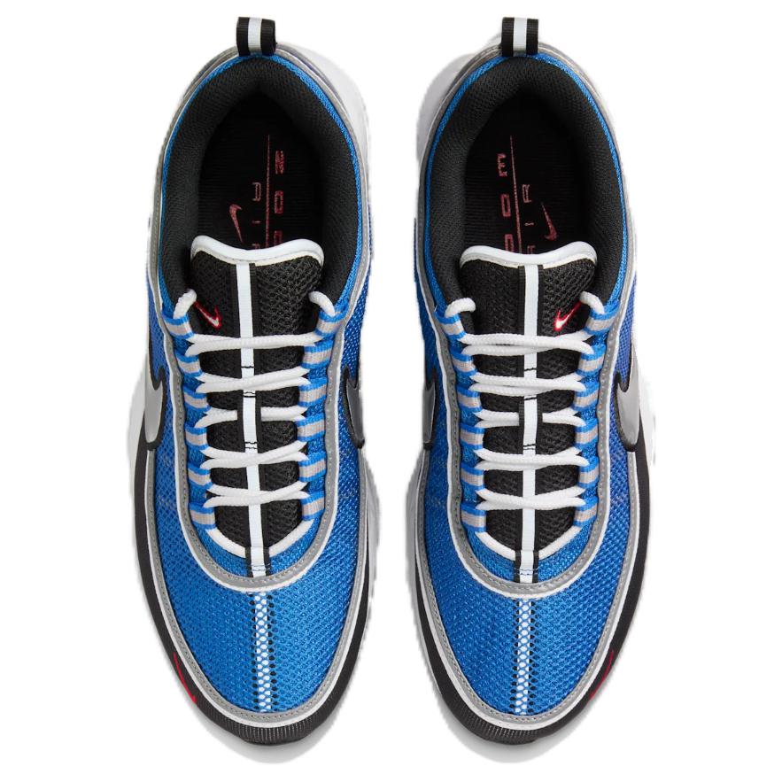 Nike Air Zoom Spiridon SP Blu Reale 2025 Scarpe da Ginnastica da Uomo Blu Segnale Lucentezza Metallica Nero HF9117-400