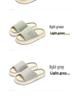 Unisex Breathable Linen Slippers – Indoor & Outdoor, Non-Slip, Silent, for All Seasons, Thick-Soled, 2025 Design.