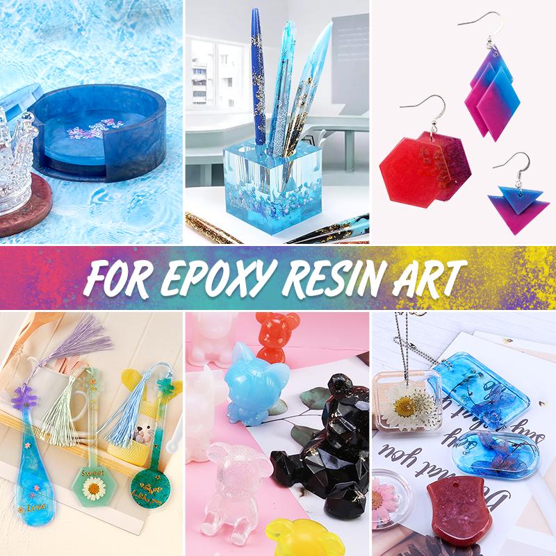 6 Colors/Set Pearlescent Mica Powder Resin Pigment Powder Epoxy Resin Mold Colorant Dye for DIY Epoxy Resin Jewelry Accessories