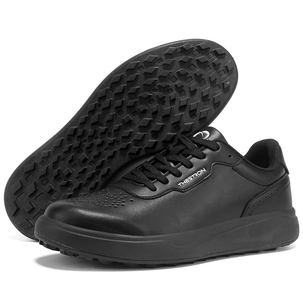 Golf Shoes Men's Lace Up Autumn Fashion Casual Sports Shoes Outdoor Fitness Grass Anti Slip Golf Walking Shoes Size 39-48