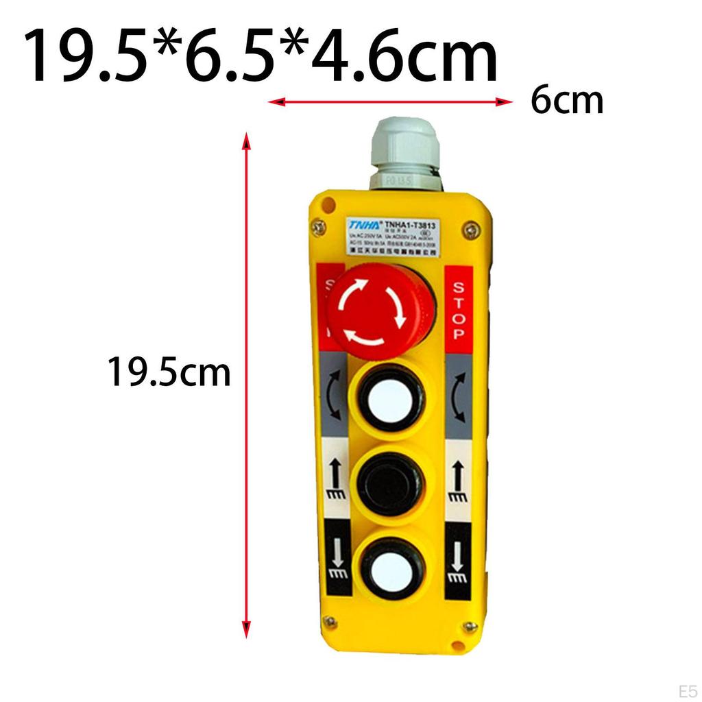 Electric Crane Remote Control Wear Resistant Waterproof Industrial