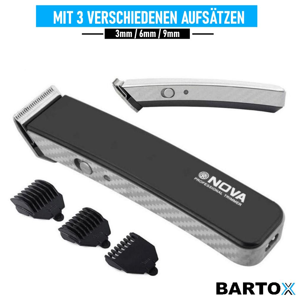 BARTOX Aparador de Barba Cortador de Cabelo Profissional Barbeador Masculino Aparador