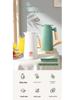 Nordic Thermos Pot with Wooden Handle & Glass Liner, Large-Capacity Hot Water/Coffee Kettle, Printable Design Gift.