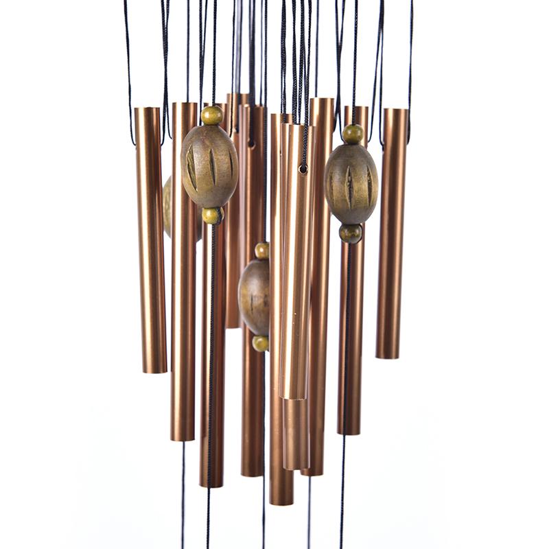 Große Windspiele Glocken Kupfer Rohre Außen Yard Garten Home Decor Ornament