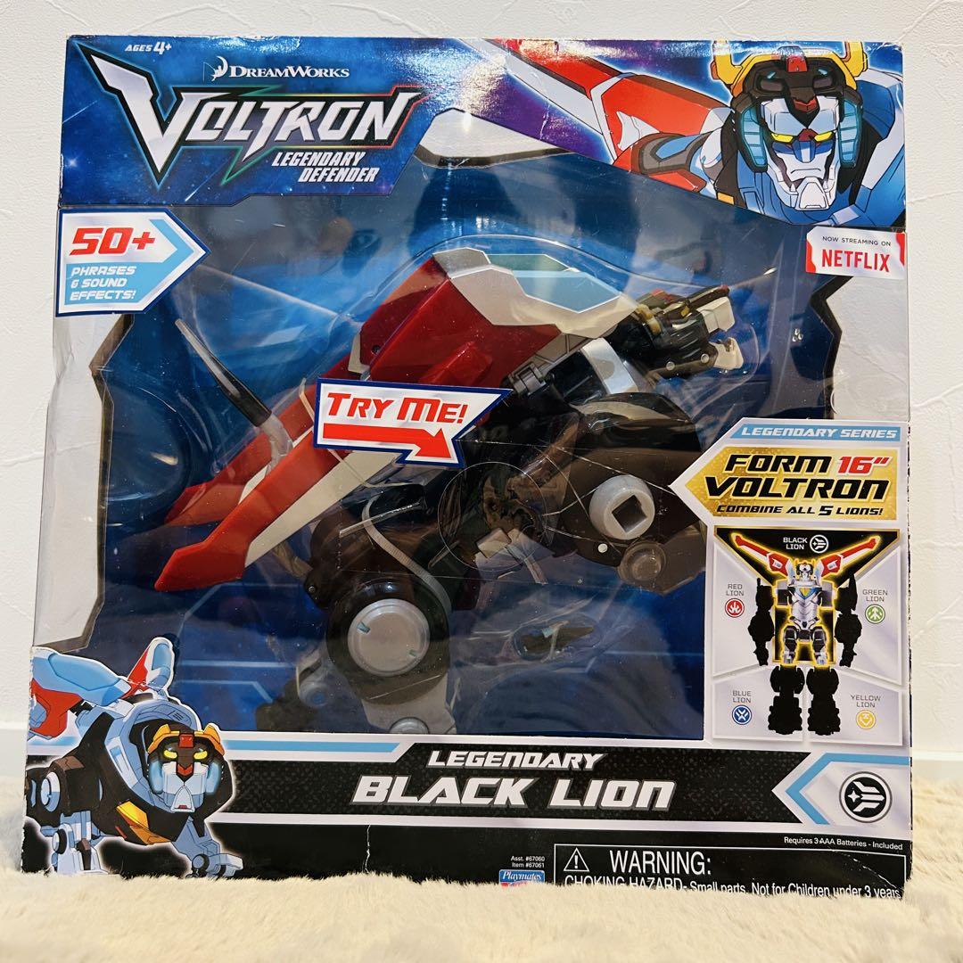 

[USED] Voltron Legendary Defender Black Lion