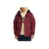 Timberland Logo Print Hooded Zip-Up Long Sleeve Jacket Men jackets Red TB0A2N68EIC1
