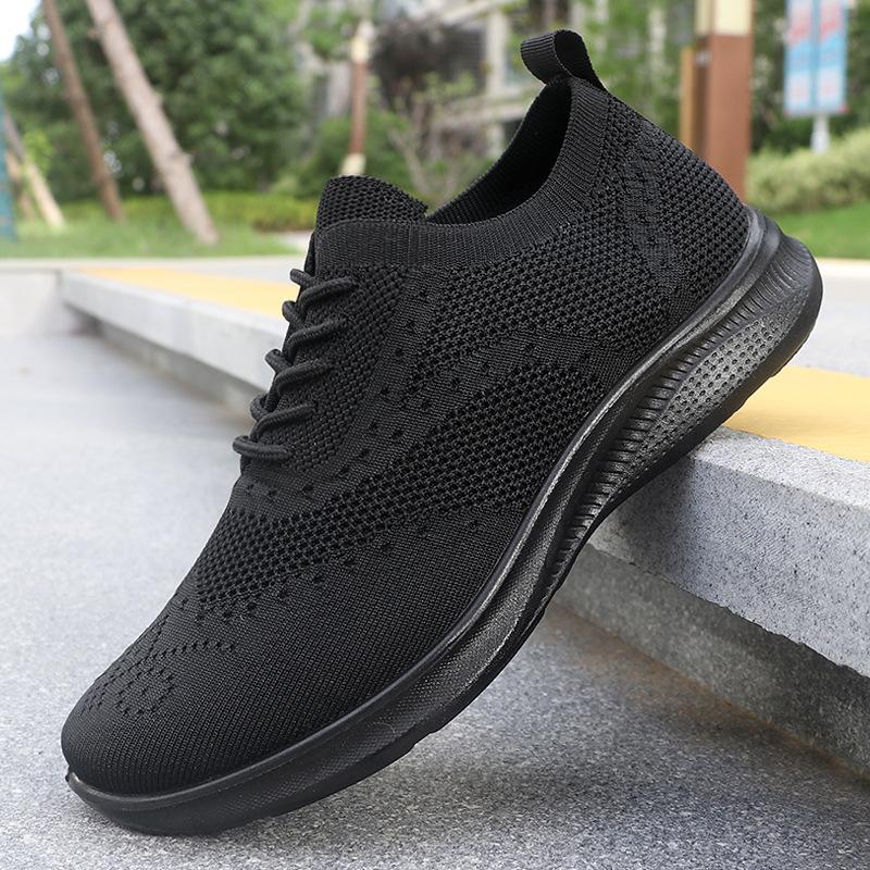 

Летающие тканые мужские туфли весенние мужские повседневные туфли полиуретановые дышащие сетчатые кроссовки мужские 39