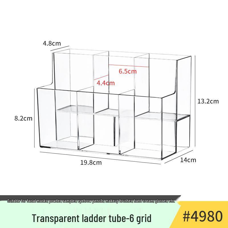 Simple Transparent Action Figure Display Shelf - Stackable Layers