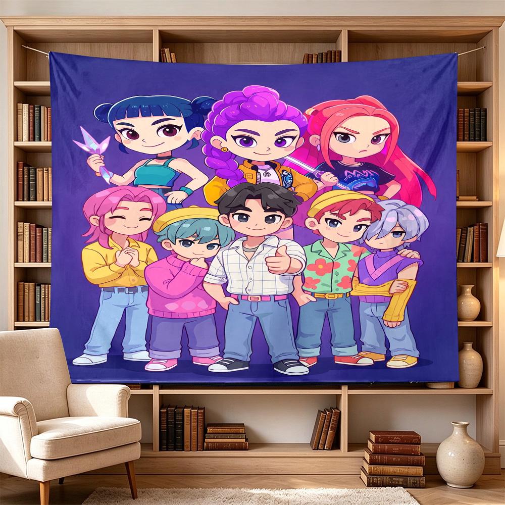 Future Fashion Warriors Versatile Wall Hanging Blanket, Home Backdrop for Wedding, Party and Video Shooting,Perfect Gift