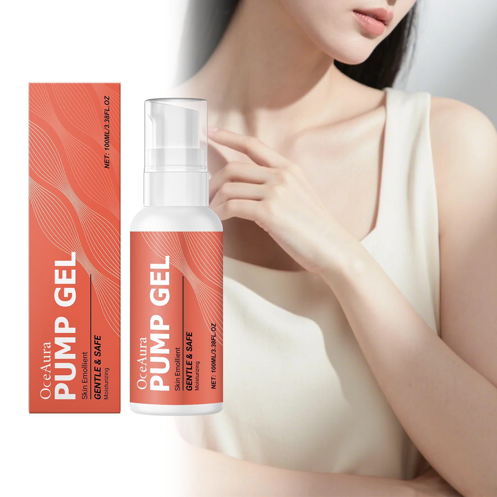 

OceAura Pump Gel 100ml - Gentle & Safe Skin Emollient Moisturizing Gel 100ml