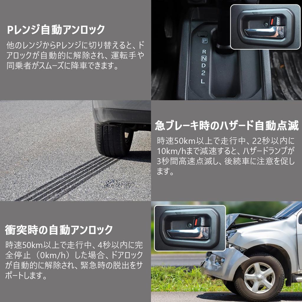 SYAYOUHIN Automatic Locking OBD Automatic Locking Device with Automatic Unlock In the Event of a Automatic Locking Device for Plug and for New Jimny