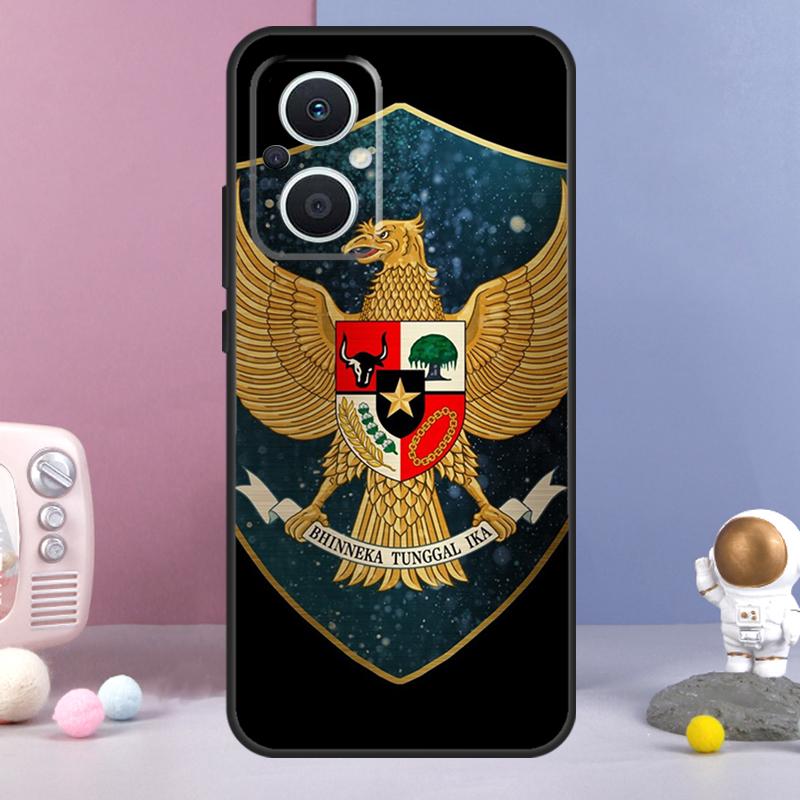 Indonesia Passport Flag Map Case For OPPO Reno 10 Pro 4 5 6 7 8 Lite 8T 4Z 5Z OPPO Find X3 Neo Lite X2 X5 X6 Pro Cover