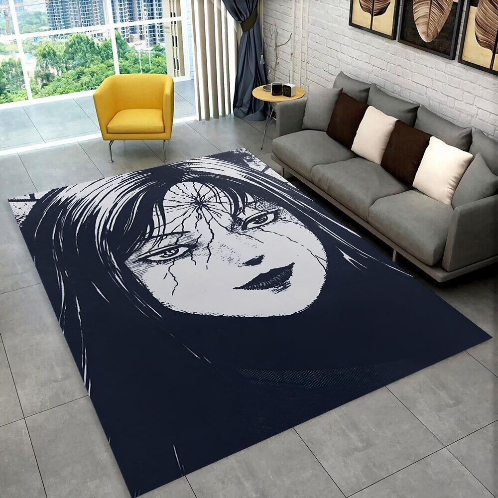 Horror Ito Tomie Kawakami Duch Kreskówkowy Dywanik Dywan do Salonu Sypialni Wystrój Domu, Dekoracja na Sofę Wycieraczka