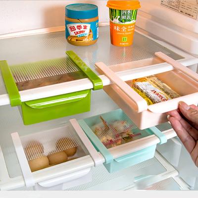 1pc-Refrigerator Storage Box Kitchen Accessories Space-saving Cans Finishing Four Case Organizer Creative Twitch Type Glove Box