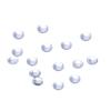 1 Pack White AB DIY Flatback Rhinestones Glitter for Nail Art Phone Case Decor