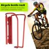 Bike Bottle Holder Aluminum Alloy Bicycle Kettle Cage Rustproof Easy To Install Universal
