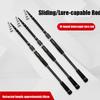Mavllos BWC-S Carp Fishing Spinning Rod Lure 8-20g, Portable Telescope Fishing Rod,Line 6-18lb Outdoors Bass Rod