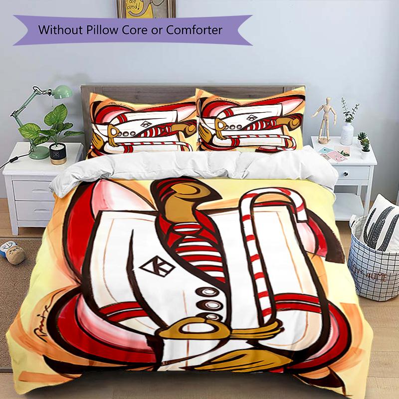 3pcs Kappa Alpha Psi logo3 pattern bedding set duvet cover set includes duvet cover &pillowcases, perfect all season bedroom decoration & gift