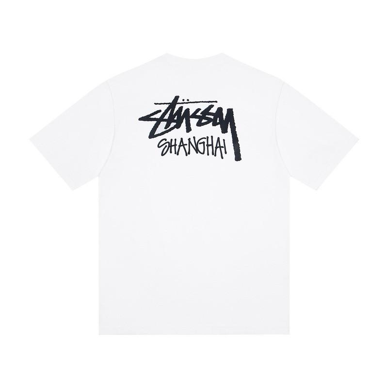Camiseta de Algodón Unisex de Corte Holgado con Estampado de Letras Camiseta Casual de Manga Corta para Adolescentes y Adultos