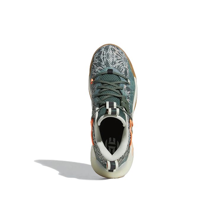 Adidas Harden Stepback 3 Tie-Dye - Zielony Oksyd Męskie Sneakersy Pomarańczowy Promień Off-White GZ7240