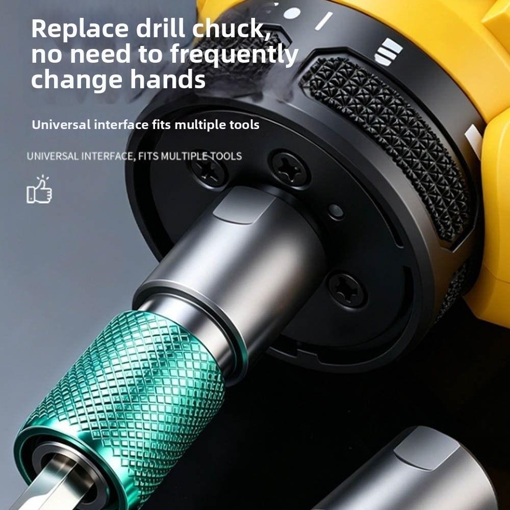 Hex Shank Angle Grinder Adapter Quick Change Hex Shank Converter Tool Conversion Head