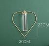 Nordic Ins Glass Test Tube, Hydroponic Vase, Wall Decoration, Home Decoration, Modern, Simple
