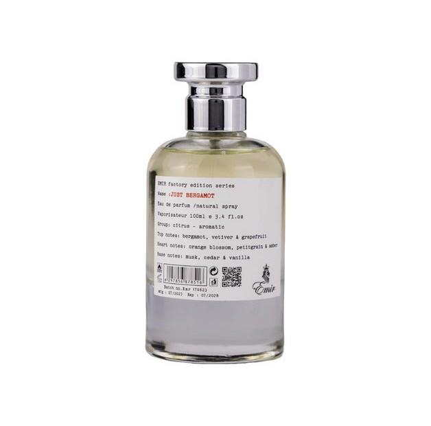 

Emir Just Bergamot парфюмерная вода 100 ml