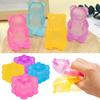 1-4 pezzi Caramella Maltosio Cubo Impastare Musica Impastare Rimbalzo Lento Palla Magica orso Artefatto Antistress Regalo per Festa