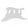 PVC Guitar Pickguard 11 Mounting Holes Scratch Resistance Plate SSS Guard Plate Replacement for Strat ST Style