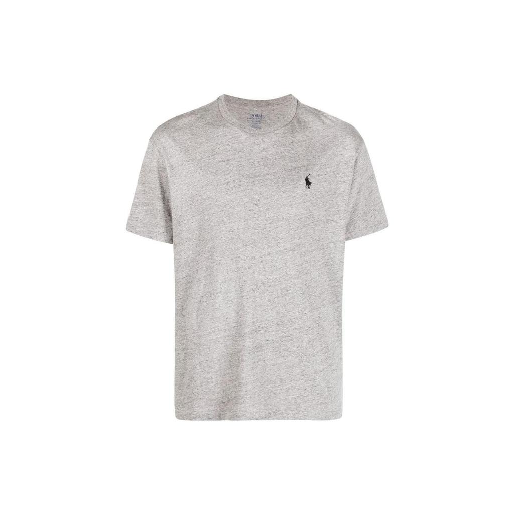 Polo Ralph Lauren Crewneck T-Shirt mit gesticktem Logo 710707087-006