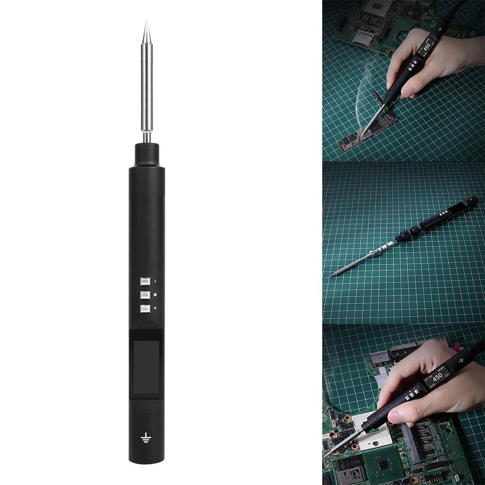 PTS200 65W/PD3.0 Smart Adjustable Digital Soldering Iron TypeC-Interface Soldering Iron Open Sources Programming Soldering Tool