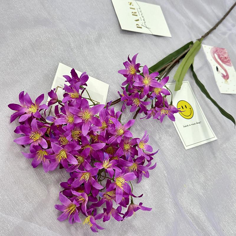 

Simulation Flower Cymbidium Home Green Plants Wedding Living Room Decoration