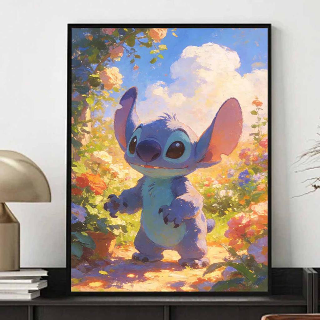 Disney Diamond Painting Stitch Painting Set Handmade Cross Stitch DIY Diamond Art Home Bedroom Wall Decor Gift