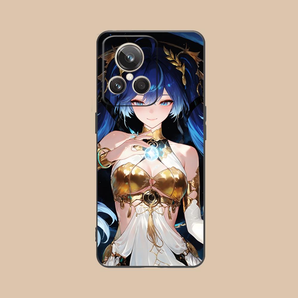 Wuthering Waves Luno Matte TPU Mobile Phone Case for Realme 15 14 13 12 11 10 9 Pro Plus T I Lite 5G Colorful Printing Cover