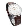 [Casio] CASIO Quartz Men's Watch MTP-VT01L-7B2 Silver X Brown Leather Band Overseas Model [Parallel Import]