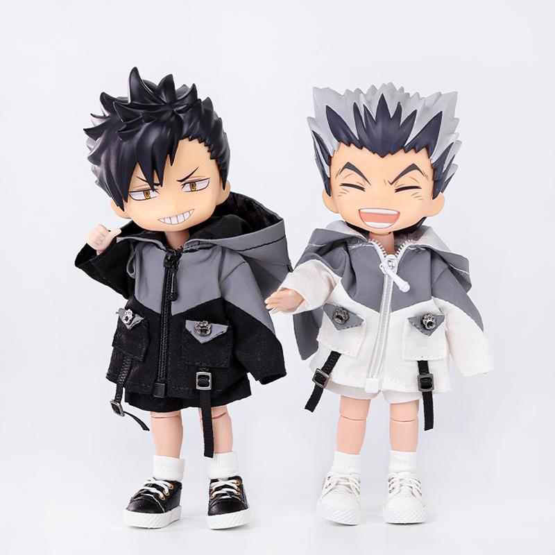 OB11 Clothes Little Monster Jacket Shorts Set Clothes Decoration Molly GSC Body 1/12bjd Doll Clothes Plaything Clothing