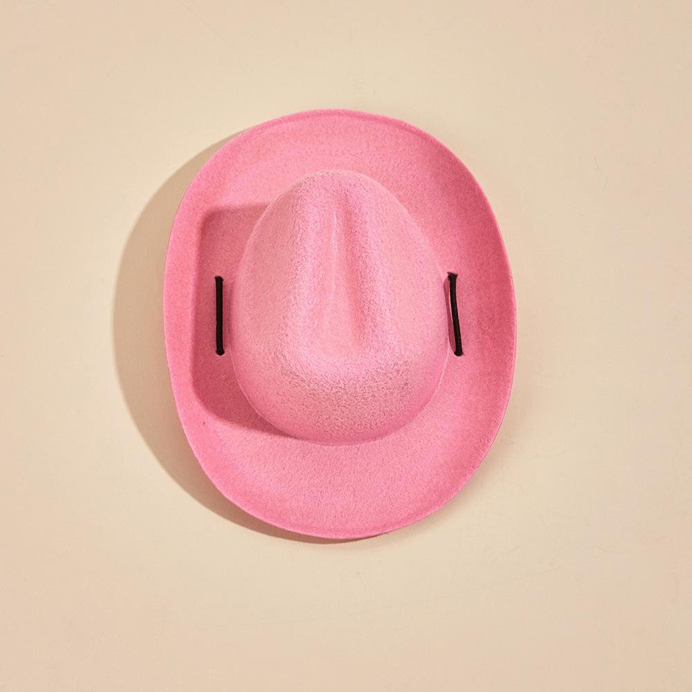 Solid Puppy Dog Cowboy Hat Western Cowboy Style Pet Hats for Small Medium Dogs Yorkshire Chihuahua Cat Caps mascotas Accessories