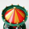 Handcrafted Wooden Rotating Carousels Music Box Ornament Hand Cranked Design For Christmas Home Tabletop Shelf Decors