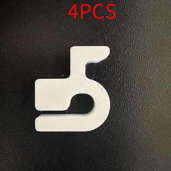 

4pcs Multifunctional Cart Hooks | Heavy-Duty Plastic Space-Saving Storage Hooks, Easy Installation, Designed for Kitchen, Garage