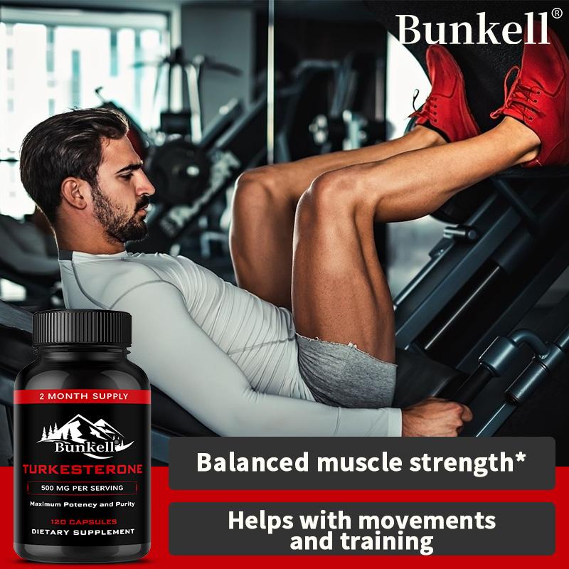 Turkesterone 500 mg per porzione Integratore alimentare, Massima potenza e purezza