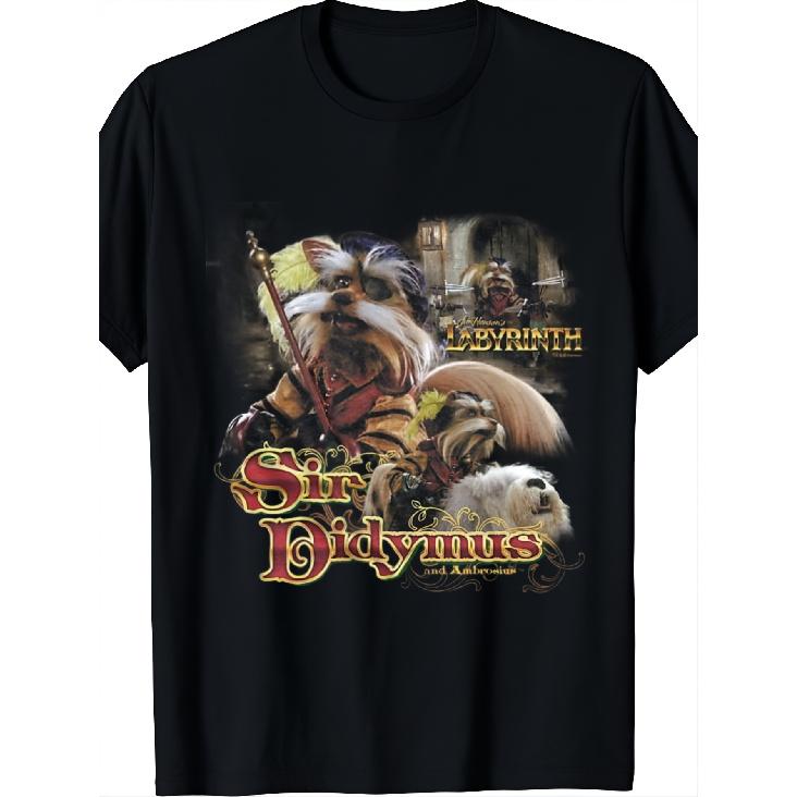 The Labyrinth T-Shirt Sir Didymus Unisex Graphic Tee for Men And Women S
