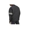 adidas Originals Trefoil Striped Colorblock Logo Zip-Up Cotton Jacket Men Jacket Black HR8696