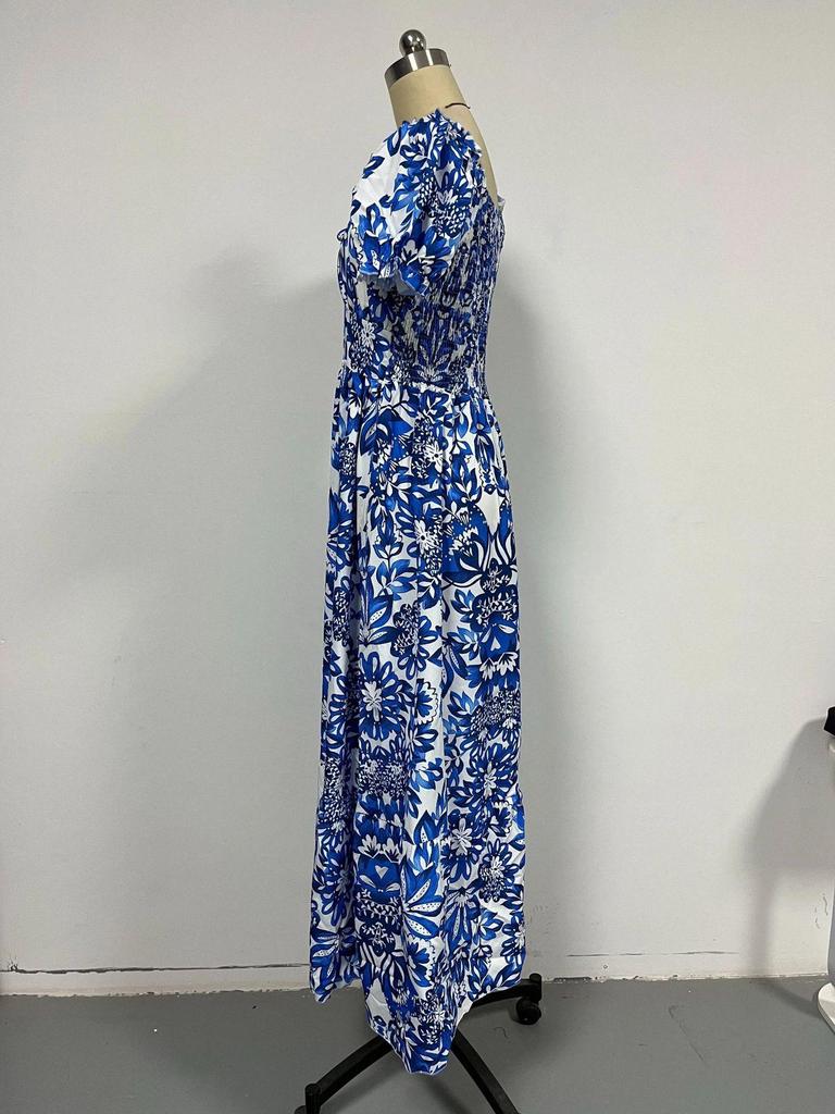 Women's Elegant Fashion Print Long Skirt Dress - New Arrival