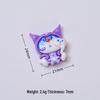 Cartoon Cat Resin Hair Clip DIY Ornament Kit