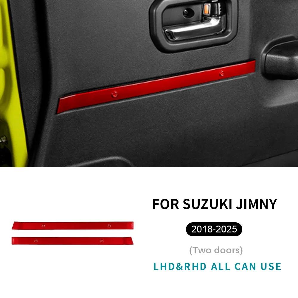 Carbon Fiber Interior Sticker for Suzuki Jimny 2018-2025 3/5 Doors ABS Black Trim