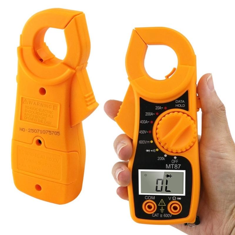 Compacted Digital Clamp Meter Featuring Data Hold Function Lightweight ABS Design and Pocket Size for Easy Portability