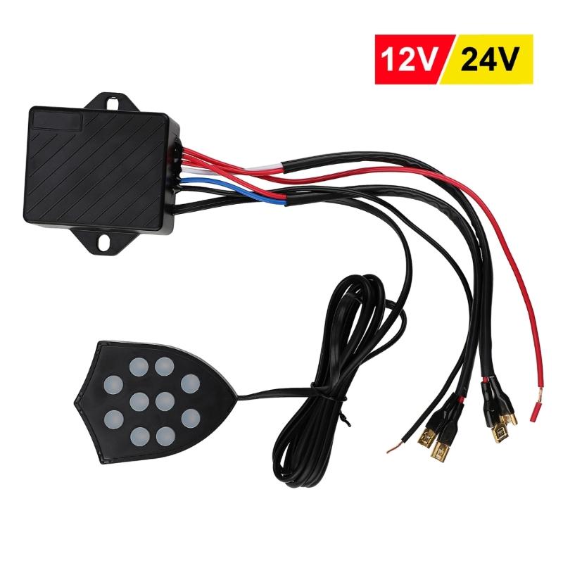 12V-24V Universal 10 Sound Musical Elektronische Horn Controller Regler Monitor Automobil Modifikation