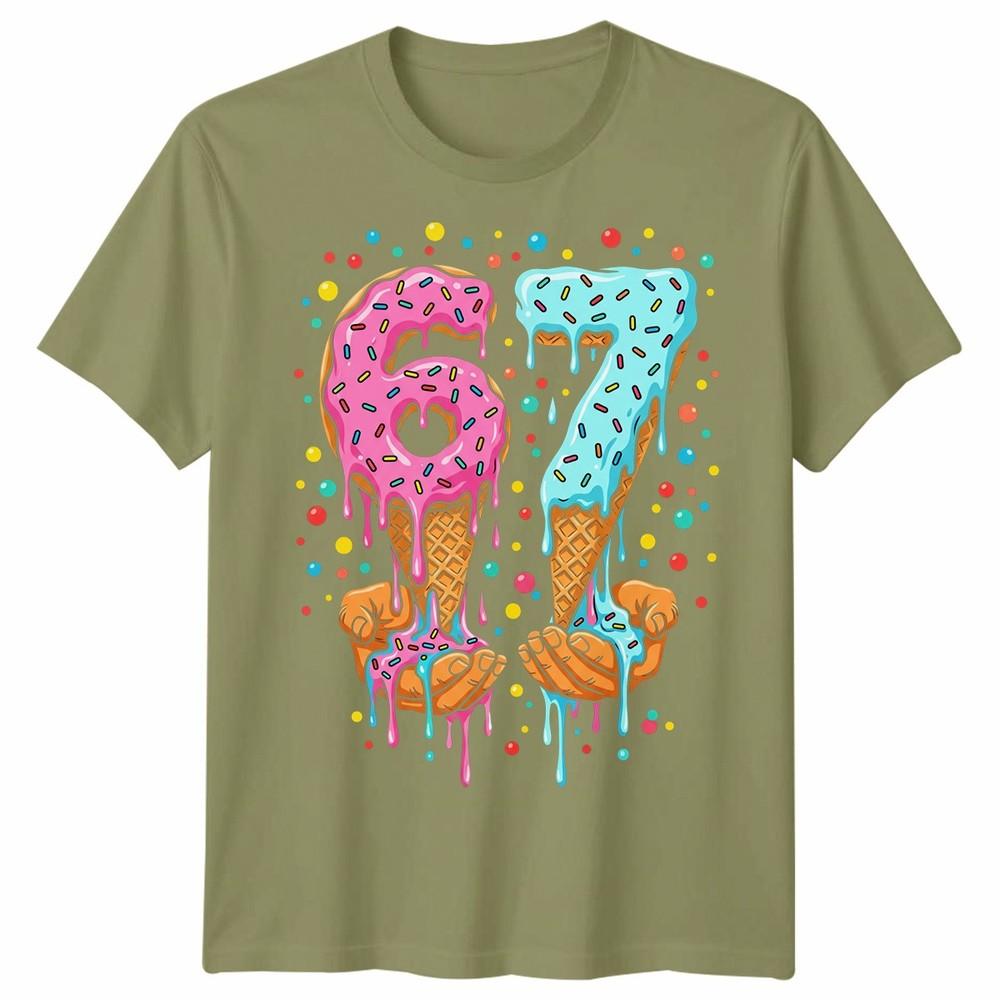 Funny Spotty 67 Unisex T Shirt Six Seven Dotty Spot Tee Graphic Top