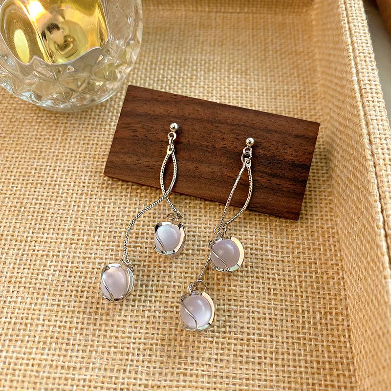 Vintage Perle Retro Ohrringe - Vielseitiger Luxus Ohrstecker Schmuck im Hongkong-Stil