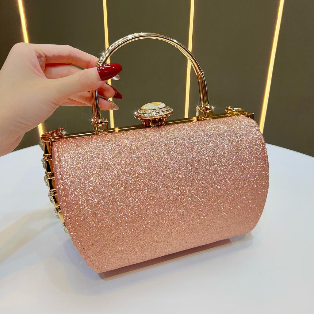 Geantă de mână, Geantă de umăr, Geantă de seară la modă, Geantă cu lanț, Geantă crossbody mică exclusivistă pentru femei